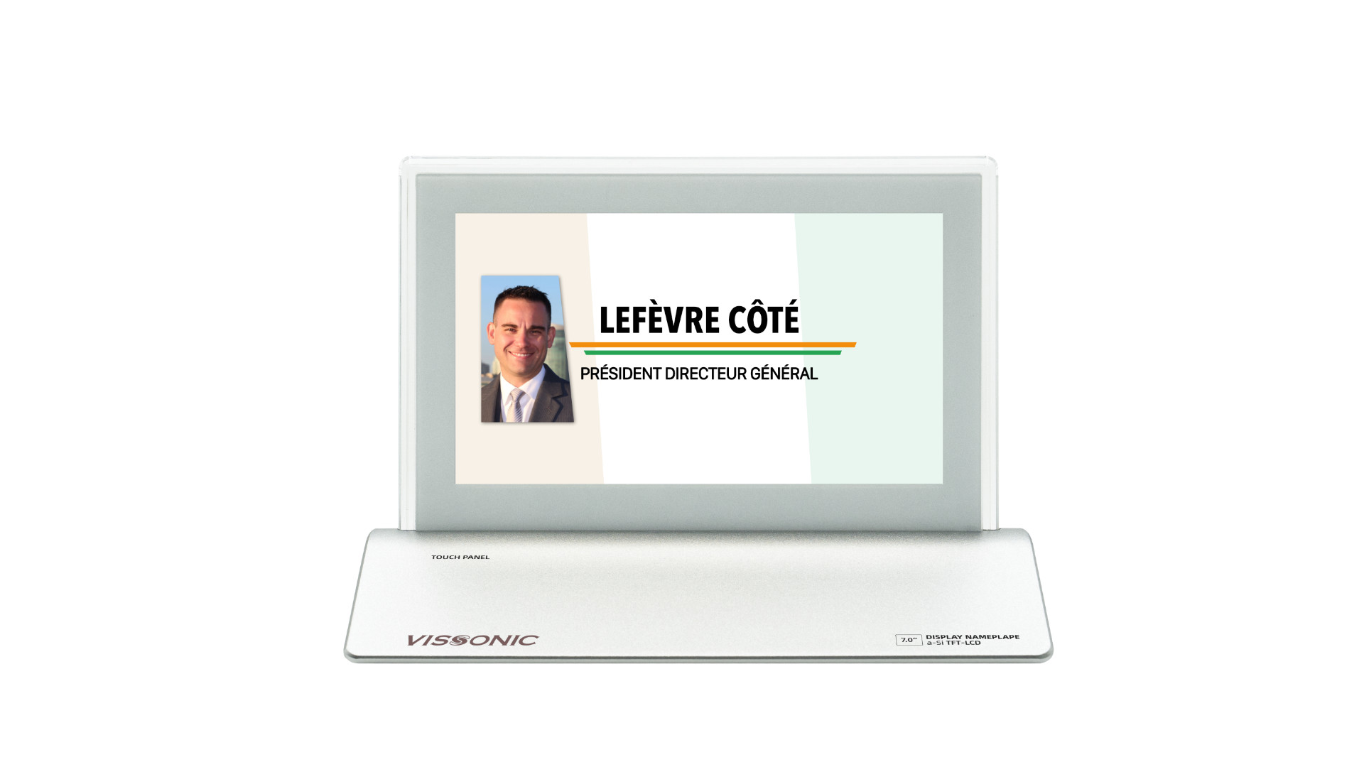 7”Electronic Name Plate